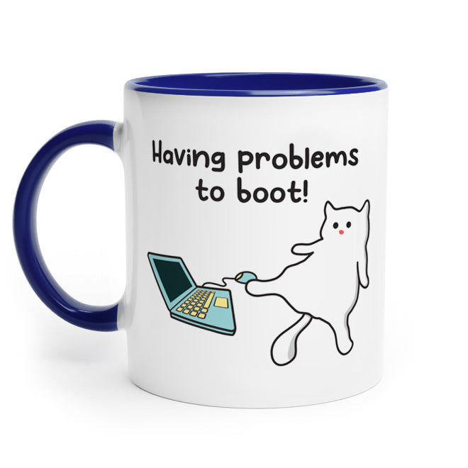 stupid job having problems to boot cat